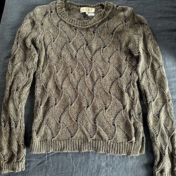 Knit Cotton Sweater - Picture 1 of 4